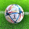 Size 5 Machine-Stitched Soccer Ball Black White Thicken Durable for School Exam Match Training Size 4 3 for Kids Students