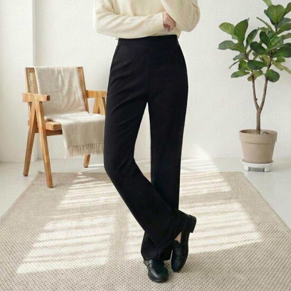 A+Simple Women S Semi Bootcut pantS Daily Banding pantS