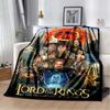 2025 New Fashionable L-Lord of the Rings Printed Blanket Hotel Office Comfortable Warm Sofa Bed Soft Blanket Gift Picnic Blanket