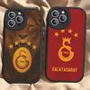 1 Stück Klassische G-galatasaray-C-club Handyhülle Für IPhone 15 14 13 12 11 16 Pro Max Plus Leder Weiche Hülle