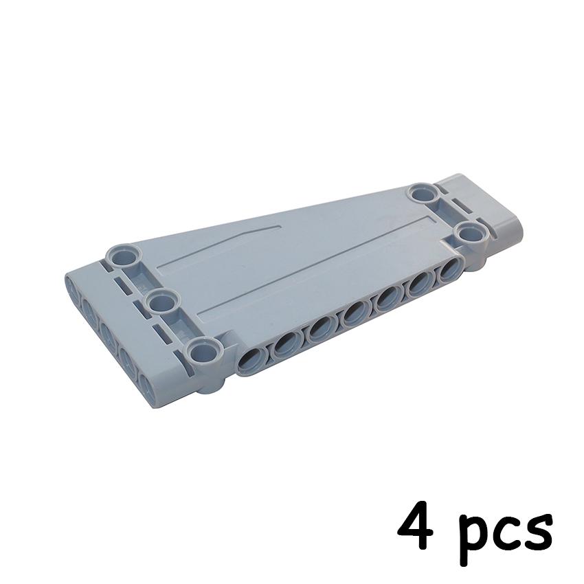 4PCS High-tech Car Panels 18945 Techncial Panel Plate 5x11x1 Tapered MOC Parts Building Blocks Assembles Particles DIY Bricks