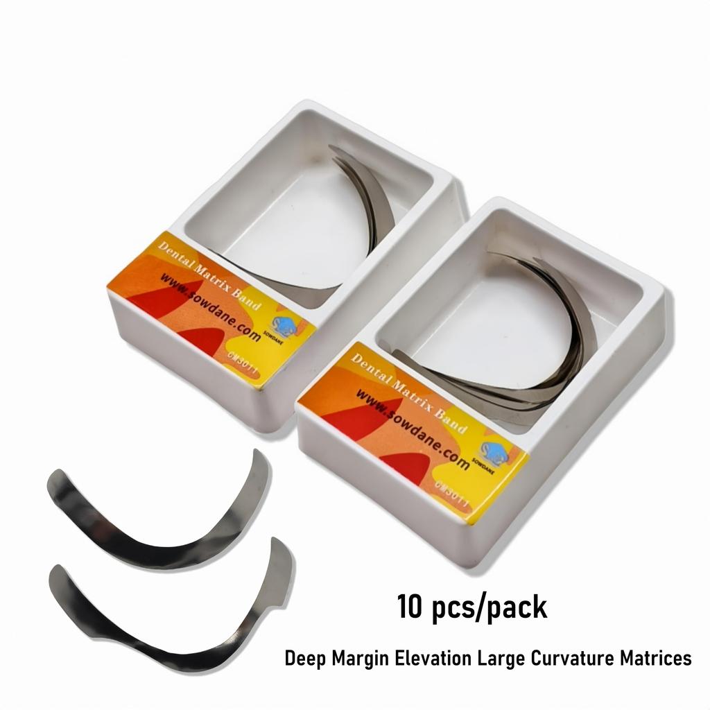 Dental Tofflemire Matrix for Deep Margin Elevation Dental Material Sectional Contoured Matrice Large Curvature Matrices Retainer