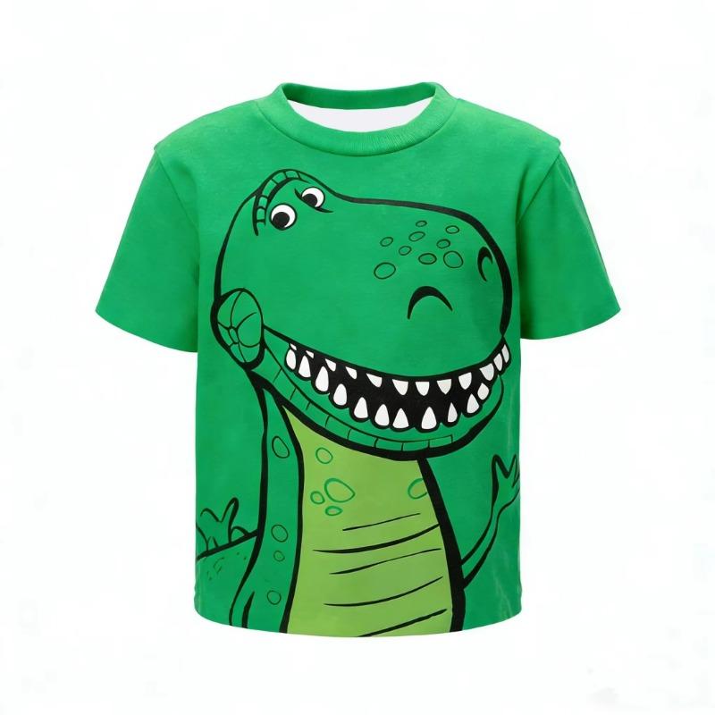 Toy Story T-Shirt for Men Women Cartoon Rex Buzz Lightyear Woody Short Sleeve Tee Tops Summer Casual Streetwear