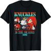 Camiseta Vintage Knuckles do Sonic The Hedgehog Sem Tempo Para Jogos
