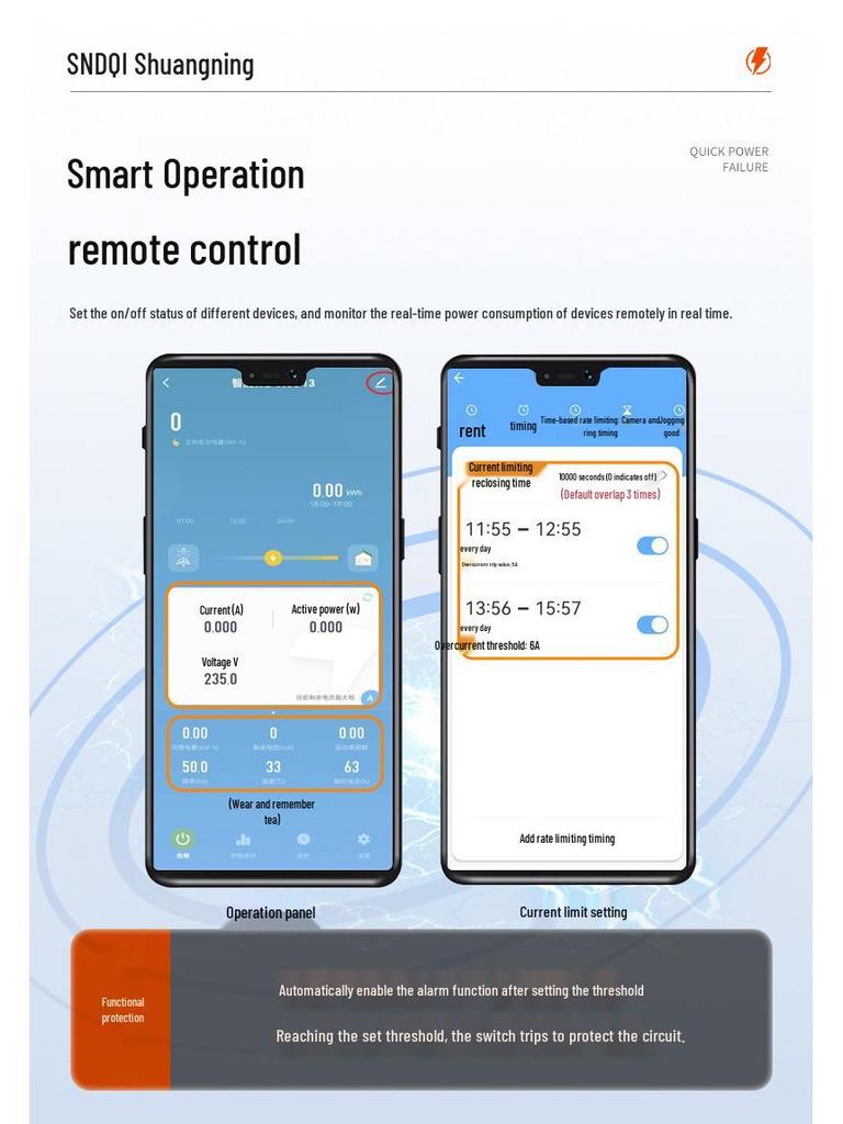 Tuya WiFi Smart Circuit Breaker: Remote Control, Timing, Prepayment, and Leakage Protection Switch
