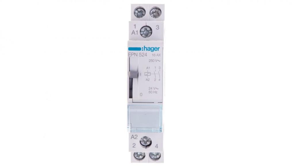 Impulse relay 16A 24V AC 12V DC 2Z EPN524