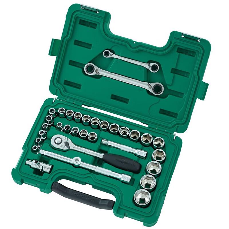 SATA 09099 33-Piece 1/2-Inch Drive Socket Set