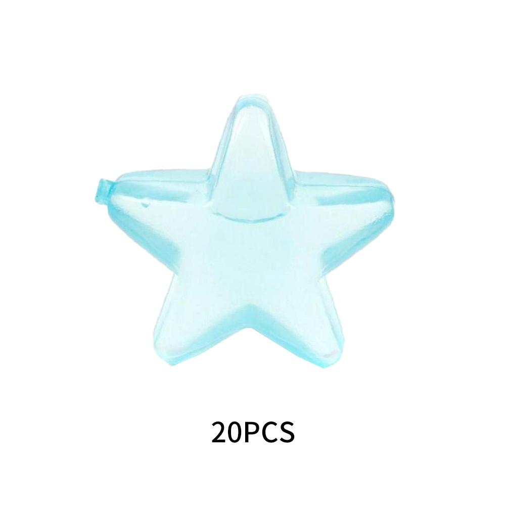 

20 шт. многоразовых формочек для кубиков льда, 3D кубик льда, разноцветный охлаждающий инструмент, пластиковый кубик льда, пригодный для заморозки