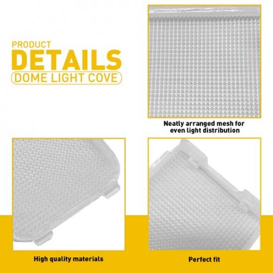 Interior Clear Overhead Dome Light Cover For 2000-2004 Toyota Tundra Tacoma RAV4