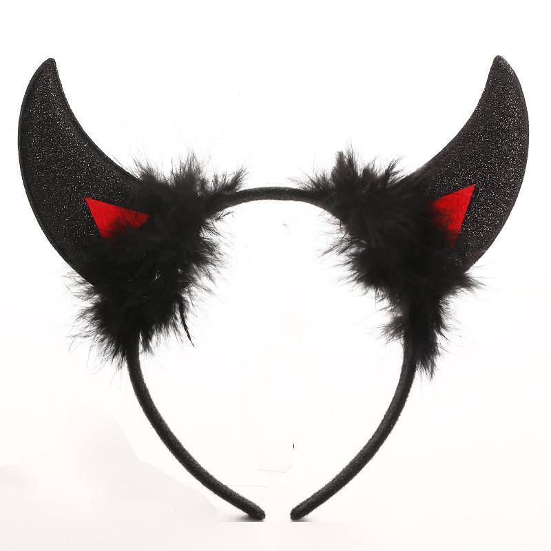 Childrens Angel Hairband Devil Decoration Headwear Stage Performance Props