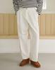Meleugo Nost Wide Chino Pants [White]