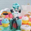 Horká 21CM Anime Hatsune Miku X Cinnamoroll Figurka Anime Periferie Sběratelské Modely Dekorativní Dekorace Děti Kawaii Dárek