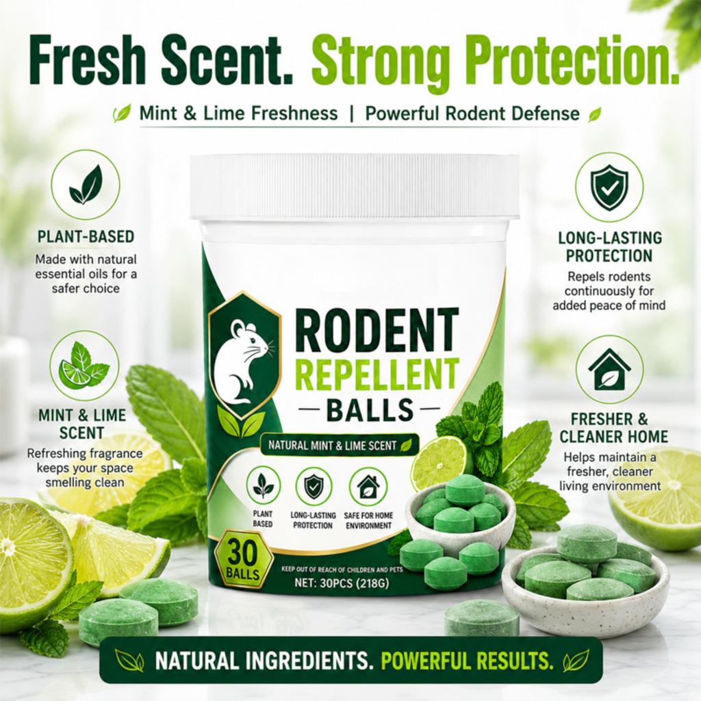 Balls for Home, Peppermint Scented , 30 Pack