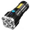 LED Torch USB Rechargeable 4022 Lumen Super Bright Flashlight with 4 Modes Water Resistant Handheld Torches for Camping