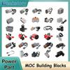 MOC Power Functions Oppgradering M L XL Motor Servomotor Fjernkontroll Batteriboks Bryter 8293 8883 Byggeklosser Tekniske Deler