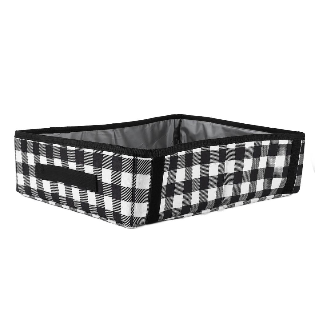 Portable Litter Box Lightweight Waterproof Collapsible Travel Cat Litter Box for Cats