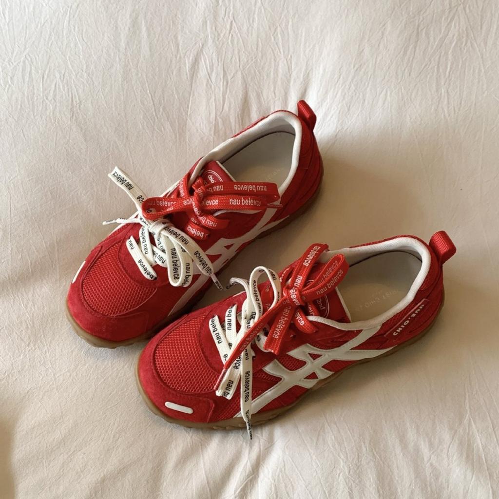 Korean version of heightening German training shoes 2025 autumn new mesh lightweight summer shoes sports shoes women's casual Forrest Gump shoes