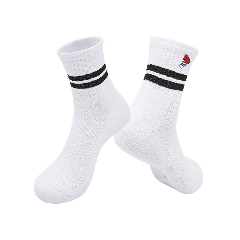 Autumn And Winter Professional Badminton Socks Men'S And Women'S Short Socks Cotton Non-Slip Breathable Towel Bottom Short Tube Sports Socks