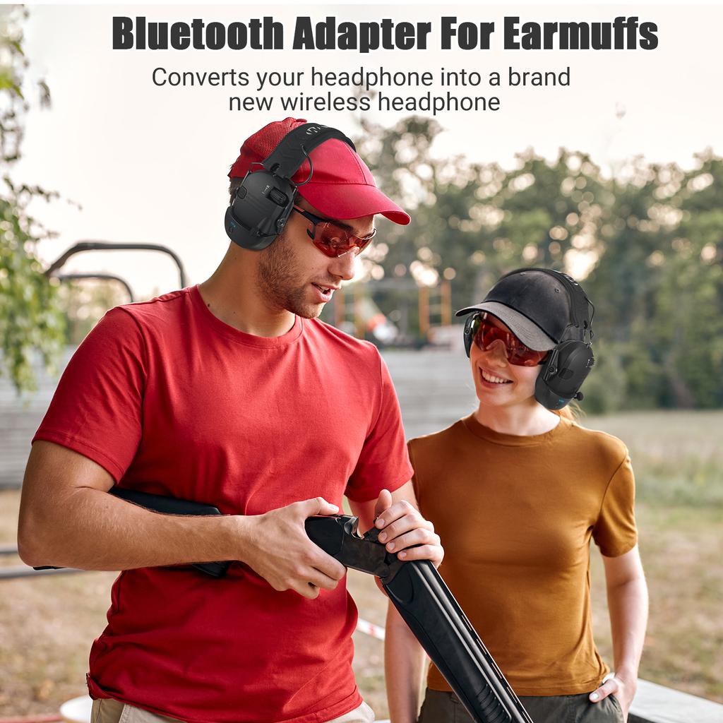 WK Bluetooth Tactical Electronic Anti-noise Shooting Headset Hunting Earmuffs Hands-Free Calling Hearing Protection Headset