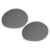 16 Inch Grill Mat Fiberglass Grill Mat BBQ Parties Outdoor Grilling Two-Piece Set Folding For Storage Heat Resistant