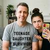Teenage Daughter Survivor Shirt, Funny Dad T-Shirt, Dad of Daughters Fathers Day Gift