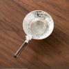Metal tea leak tea filter Kung Fu tea set accessories tea filter creative with handle tea compartment