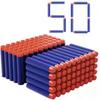 100Pcs Soft Bullets Refill Darts 7.2Cm Round Head Foam Ammo For Toy Gun Blasters Kids Outdoor Shooting Game Accessories Gift