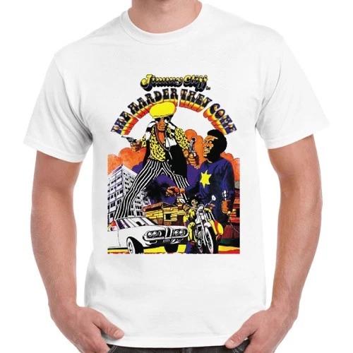Αφίσα The Harder They Come 70s Ταινία Jimmy Cliff Ρέγκε Μουσική Ρετρό T-Shirt 772