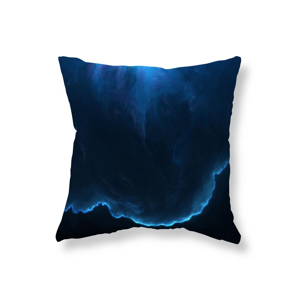 Aurora Star Landscape Pillow Cover Sofa Car Decorative Pillow Cover Chair Cushion Cover Room Aesthetics Home Decor 45x45cm
