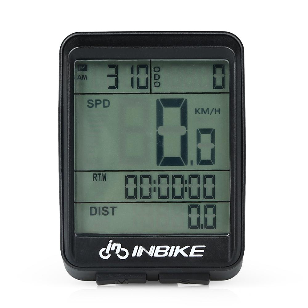 Speedometer, Multifunctional Wireless LCD Display Odometer, Records Distance and Time for Cycling Enthusiasts