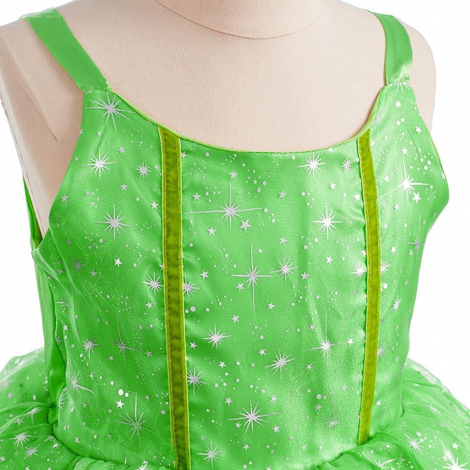 2026 Girls Birthday Party Fairy Dresses Sets Baby Girl Princess Dress Clothes Kids Christmas Gift Child Elf Cosplay Gown Costume