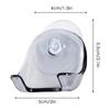 Razor Suction Cup Holder Heavy Duty Reusable Vacuum Shower Hook Removable and Reusable Shower Razor Hooks for Bathroom & Kitchen