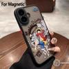 Anime Ones Pieces Luffys Zoros Phone Case for iPhone 17 16 15 14 13 12 11 Air Pro Max Mini XR XS X 7 8 6 6s Plus Matte Magnetic