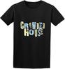 Crowded House Distressed Name Logo Brown Band Shirt S-5XL CS387
