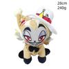 Hazbin Hotel Angel Meow Plush Doll Soft Huggable For Home Table Office Desk Party Fans Teens Halloween Christmas Cute Spooky
