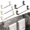 43-67cm Adjustable Retractable Suction Cup Towel Rack Kitchen Organizer  Home Organization