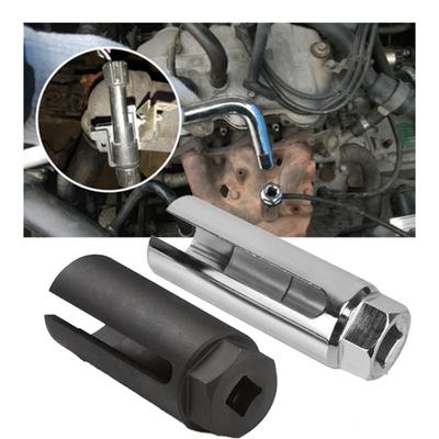 Chave de Soquete Universal 22mm 1/2'' para Sensor de Oxigênio Lambda de Carro Ferramenta de Remoção Instalação Acessórios Automotivos Profissionais