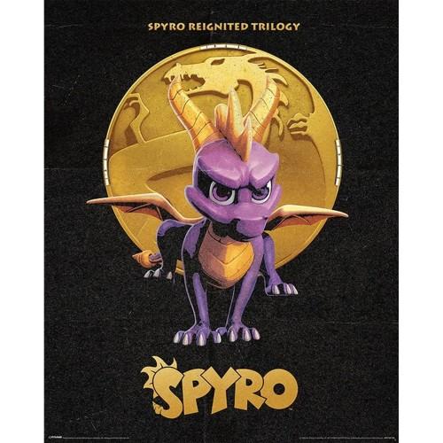 Spyro Dragon Paper Poster