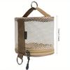 1PC Portable Outdoor Camping Tissue Case with Hook Hanging Napkin Holder Toilet Paper Storage Box for Picnic Hiking Camping