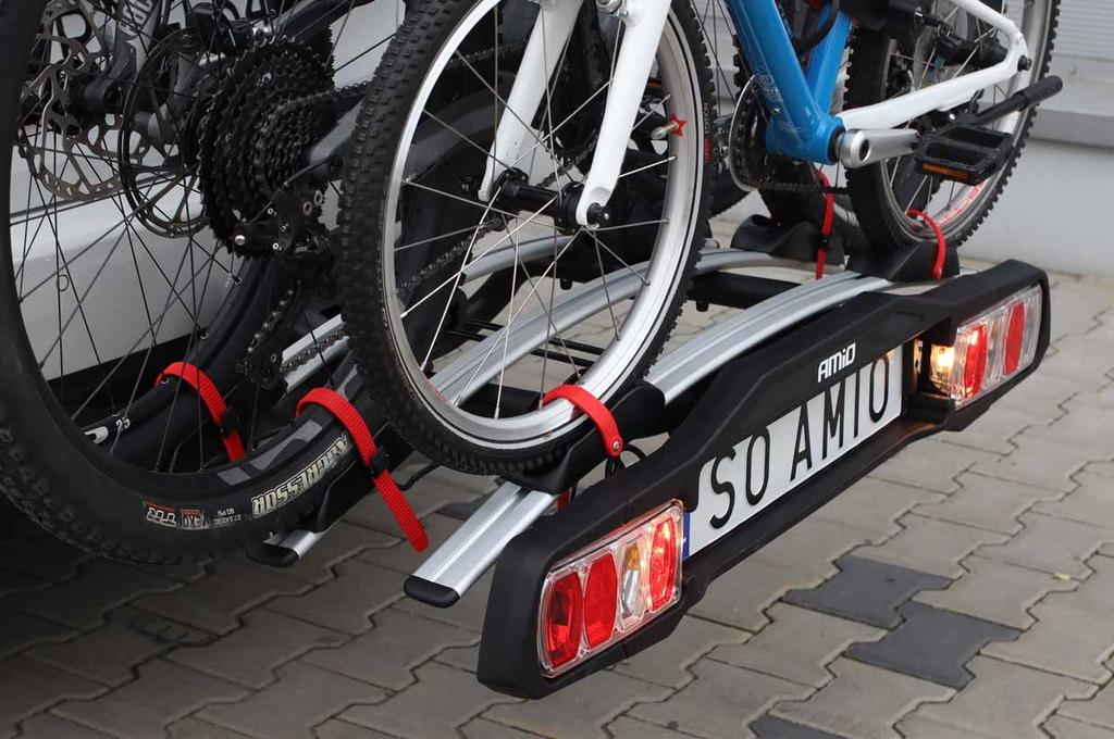 Towbar-Mounted Bicycle Rack - 3 Bikes Tbc-01/3