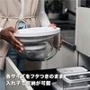 ZWILLING "Fresh & Save Vacuum Storage Bowl M 18cm Glass" Bowl Airtight Lid Heat Resistant Glass Vacuum Storage Container [Authorized Japanese