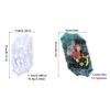 Embossed Pirate Skull  Decors Wall Door Hanging Decoration Epoxy Resin Moulds