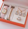Fashion Rhinestone Diamond Women'S Bracelet Watch Alloy Steel Belt Quartz Women'S Bracelet Watch