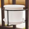 Wall Mounted Flower Shelf For Balcony Garden Plant Stand Space Saving Metal Coating