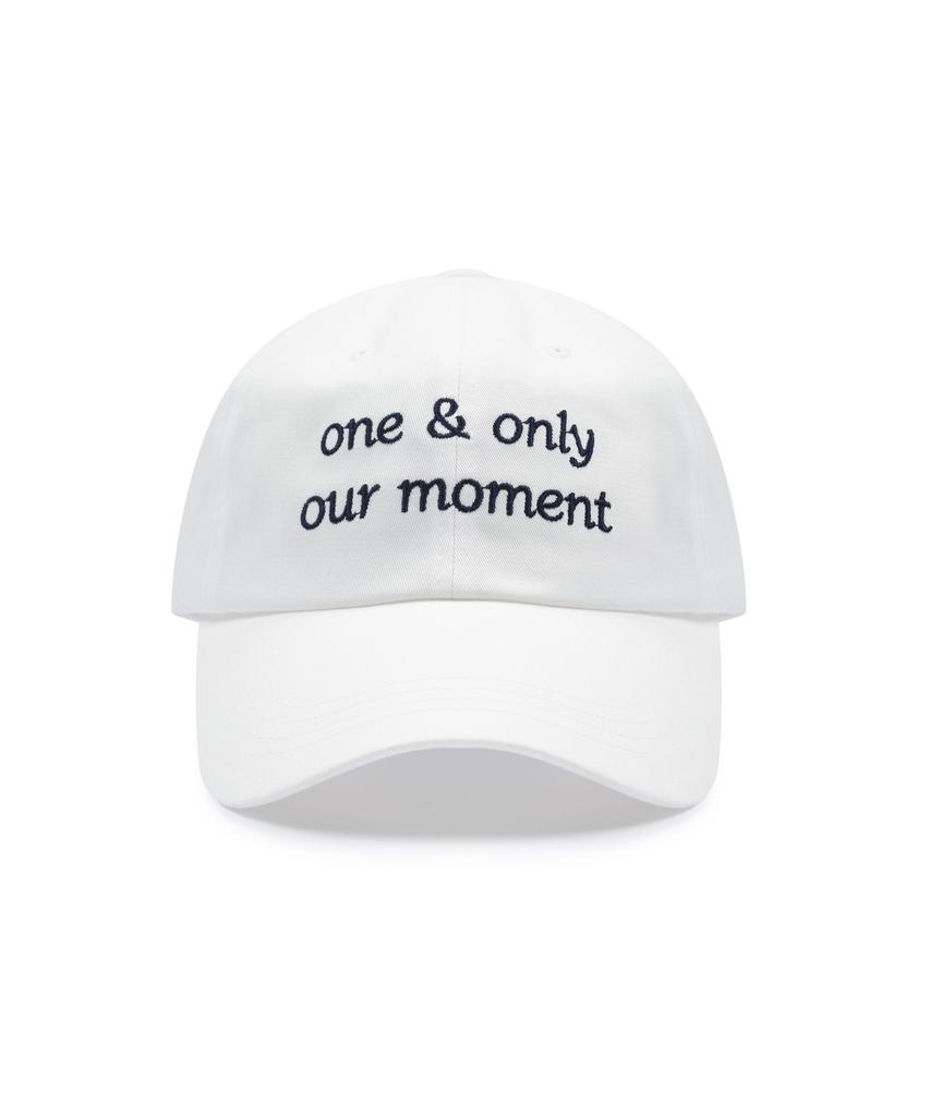 38COMEONCOMMON Our Moment Ball Cap (White)