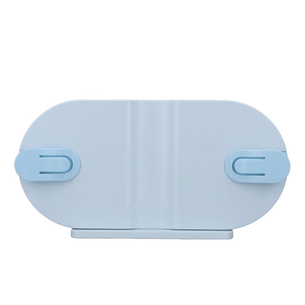 Suport de citire de cărți Ajustare lățime Suport de carte portabil, compact, albastru pentru telefoane mobile, tablete Stud