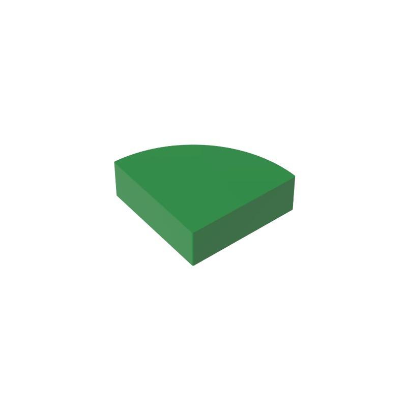 10pcs 25269 Tile Round 1x1 Quarter Brick Moc Accessories Works With featuring Block DIY Children's Toy Assembly Parts
