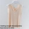 V-Neck Lace Strap Vest Sleeveless Knitted Vest Trend Slimming Base Top  for Women