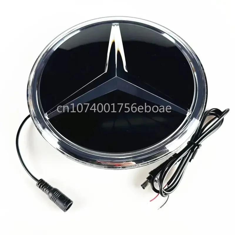 Car Front Grill Logo Light LED Badge Emblem Luminous Decorative Light Mercedes Benz A B C GLK GLE W205 W204 W213 W253