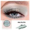 Ombretto monocromatico lucido Commercio estero Matte Pearlescent Glitter Beauty Makeup Ombretto a 12 colori